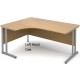 Maestro Cantilever Ergonomic Corner Office Desk